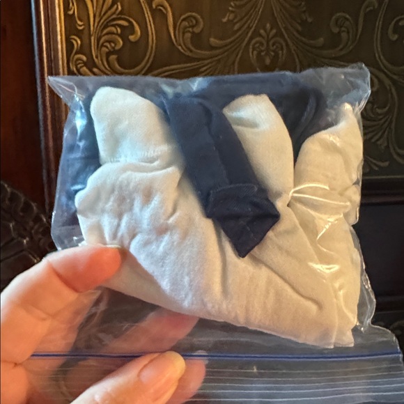 Nautical Navy and White Sailor Dress with Hat, jacket and stockings. Size S/M - Picture 4 of 10